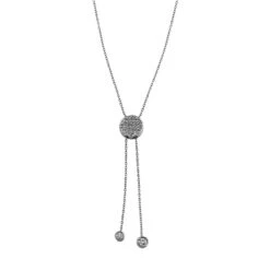 Lariat Diamond Necklace 1/3Ctw(Lariat Diamond Necklace)