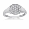 Larisa Round Ring - 1/2Ctw(Larisa Round Ring 453778) -NEWWORLD DIAMONDS larisa round ring 12ctw for ring gemstone jewelry 1