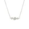 Lexi Necklace 3/4Ctw(Bezel Diamond Necklace 454752) -NEWWORLD DIAMONDS lexi necklace 34ctw for necklace gemstone jewelry 1