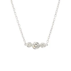 Lexi Necklace 3/4Ctw(Bezel Diamond Necklace 454752)