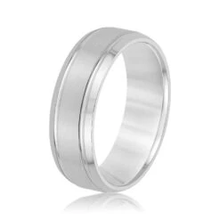 Louis Band(Louis Wedding Band 2717) -NEWWORLD DIAMONDS louis band for ring gemstone jewelry 4