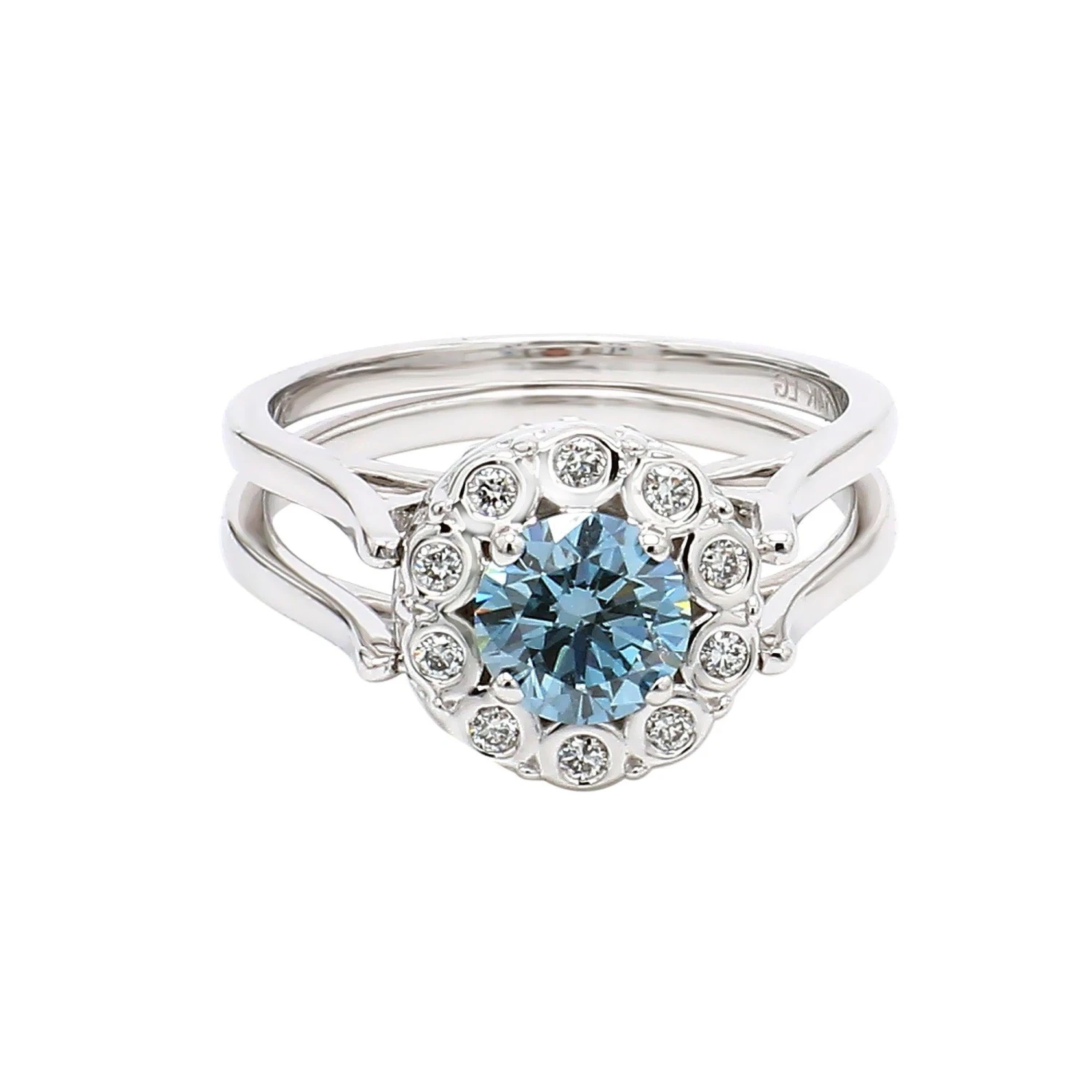 Louisa Ring - 1 1/2 Ct. T.W.(Blue White Diamond Ring 456814) 3 Louisa Ring - 1 1/2 Ct. T.W.(Blue White Diamond Ring 456814)
