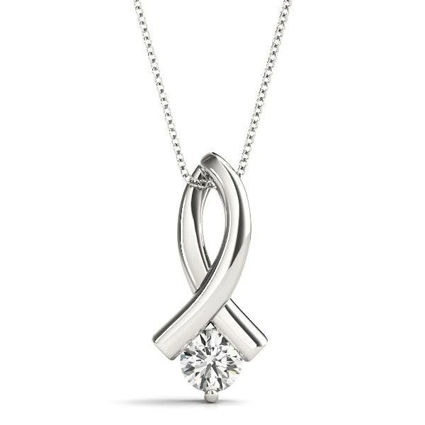Lucy Necklace 1/3Ct(Diamond Necklace Ribbon Princess) 3 Lucy Necklace 1/3Ct(Diamond Necklace Ribbon Princess)