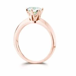 Mallory Rose Ring 3/4 Ct.(Solitaire Diamond Rose Gold Ring 263554 75) -NEWWORLD DIAMONDS mallory rose ring 34 ct for ring gemstone jewelry 3
