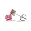 Mandy Earrings 1.0 Ct. T.W. IGI Certified(Pink Diamond Stud Earrings 263244c1) -NEWWORLD DIAMONDS mandy earrings 1 0 ct t w igi certified for earrings gemstone jewelry 1