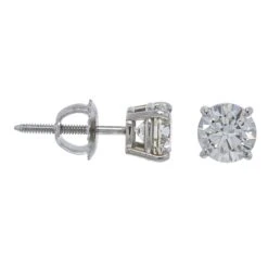 Marilyn Earrings 1 1/2Ctw. Certified(White Diamond Stud Earrings 262108c150) -NEWWORLD DIAMONDS marilyn earrings 1 12ctw certified for earrings gemstone jewelry 3