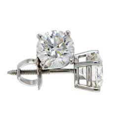 Marilyn Earrings 1 1/4Ctw. Certified(White Diamond Stud Earrings 262108) -NEWWORLD DIAMONDS marilyn earrings 1 14ctw certified for earrings gemstone jewelry 5