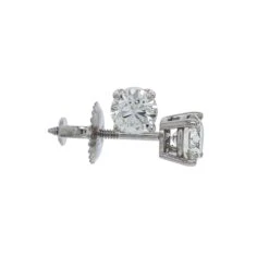 Marilyn Earrings 3/4Ctw. Certified(White Diamond Stud Earrings 263161c 75) -NEWWORLD DIAMONDS marilyn earrings 34ctw certified for earrings gemstone jewelry 3