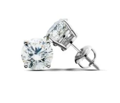 Marilyn Vintage Earrings 3.0Ctw. Certified(Diamond Stud Earrings 263365)