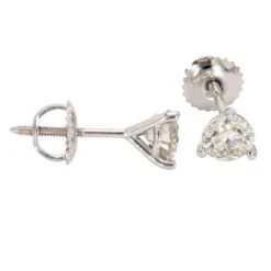 Martina Earrings 3/4 Ct. T.W. IGI Certified(Martini Diamond Earring 263594c 75) -NEWWORLD DIAMONDS martina earrings 34 ct t w igi certified for earrings gemstone jewelry 3