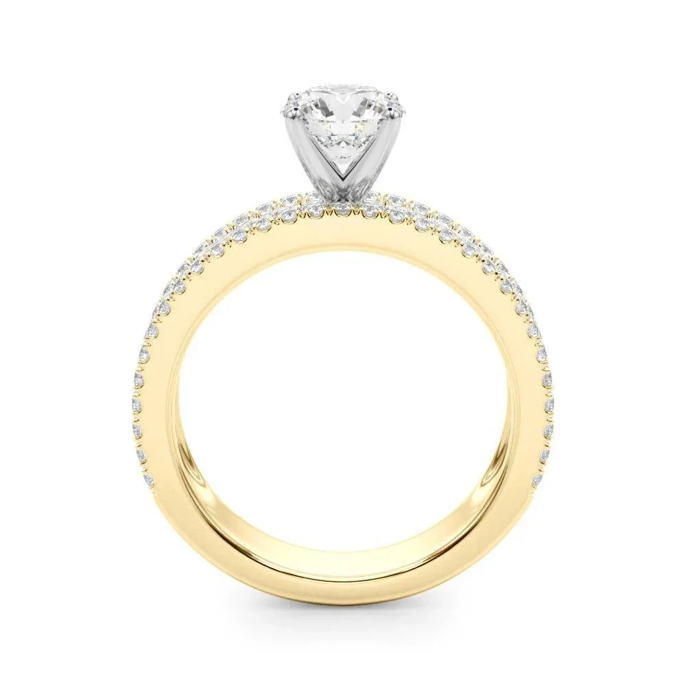 Megan Bridal Set 3.0Ctw(3 Carat Diamond Bridal Set) 7 Megan Bridal Set 3.0Ctw(3 Carat Diamond Bridal Set) - Image 5