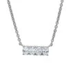 Michelle Oval Necklace - 1/2 Ct. T.W.(Michelle Oval Necklace 453870) 1 Michelle Oval Necklace - 1/2 Ct. T.W.(Michelle Oval Necklace 453870) -NEWWORLD DIAMONDS michelle oval necklace 12 ct t w for necklace gemstone jewelry 1