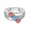 Milan Ring - 1 1/10 Ct. T.W.(Fashion Diamonds Ring 454820) 1 Milan Ring - 1 1/10 Ct. T.W.(Fashion Diamonds Ring 454820) -NEWWORLD DIAMONDS milan ring 1 110 ct t w for ring gemstone jewelry 1