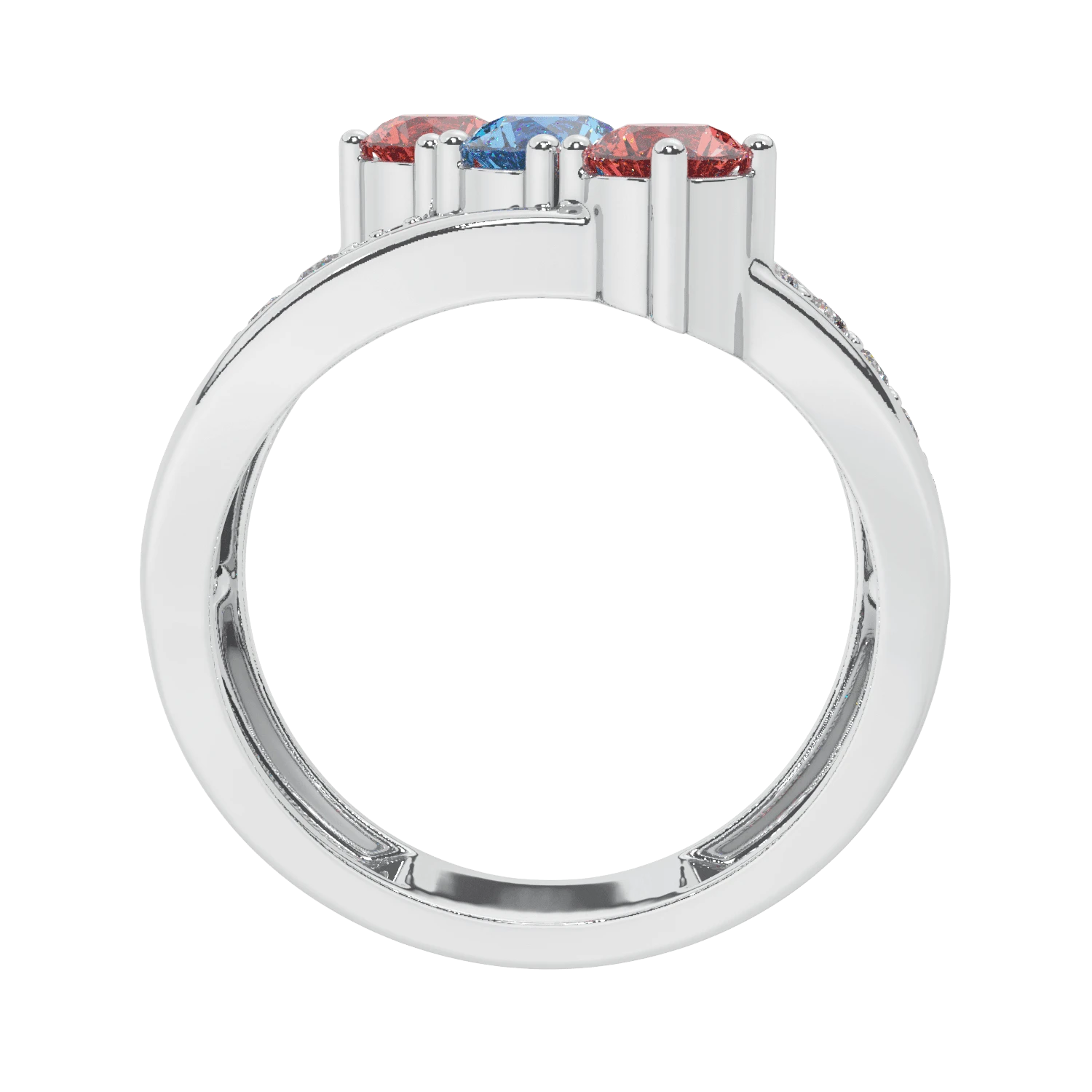 Milan Ring - 1 1/10 Ct. T.W.(Fashion Diamonds Ring 454820) 4 Milan Ring - 1 1/10 Ct. T.W.(Fashion Diamonds Ring 454820) - Image 2