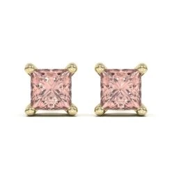 Mina Earrings 1/2Ctw Pink(Diamond Stud Earrings 453785) 15 Mina Earrings 1/2Ctw Pink(Diamond Stud Earrings 453785) -NEWWORLD DIAMONDS mina earrings 12ctw red for earrings gemstone jewelry 5