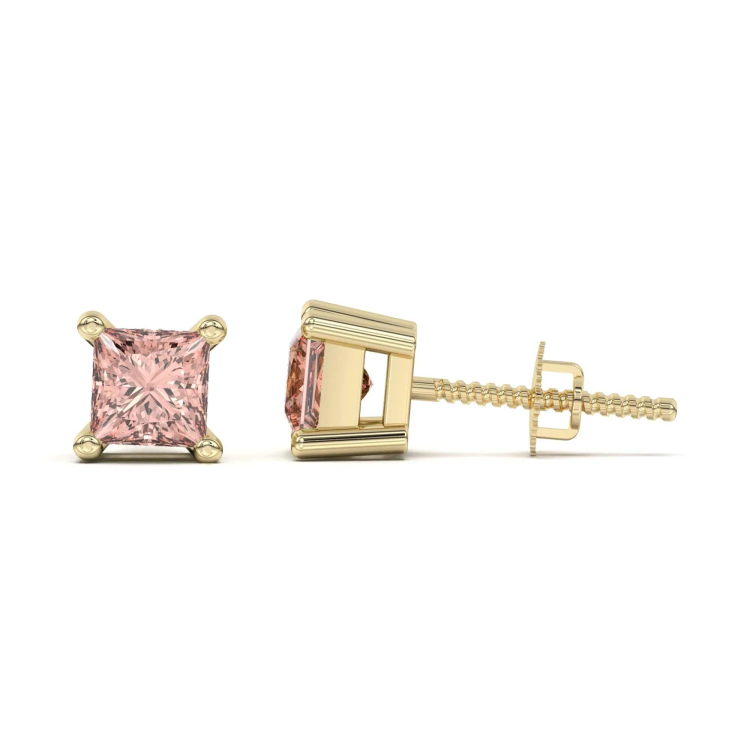 Mina Earrings 1/2Ctw Pink(Diamond Stud Earrings 453785) 10 Mina Earrings 1/2Ctw Pink(Diamond Stud Earrings 453785) - Image 8