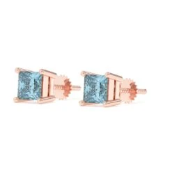 Mina Earrings 1/4Ctw Blue(Diamond Stud Earrings 453928) 14 Mina Earrings 1/4Ctw Blue(Diamond Stud Earrings 453928) -NEWWORLD DIAMONDS mina earrings 14ctw blue for earrings gemstone jewelry 3