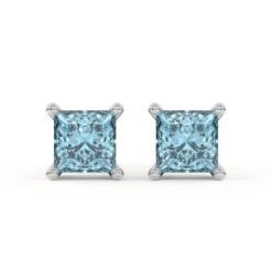 Mina Earrings 1/4Ctw Blue(Diamond Stud Earrings 453928)