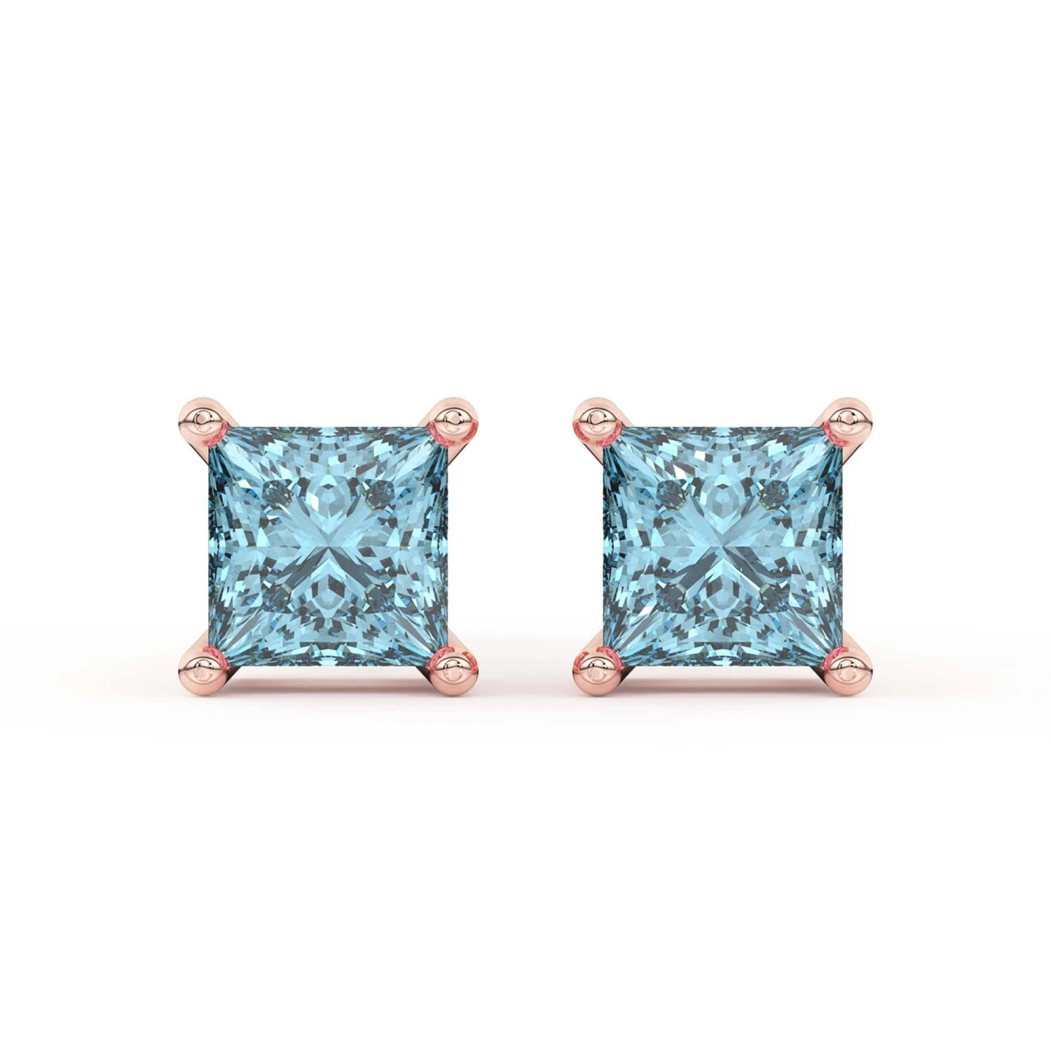 Mina Earrings 1/4Ctw Blue(Diamond Stud Earrings 453928) 8 Mina Earrings 1/4Ctw Blue(Diamond Stud Earrings 453928) - Image 6