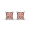 Mina Earrings 1/4Ctw Pink(Diamond Stud Earrings 453783) 1 Mina Earrings 1/4Ctw Pink(Diamond Stud Earrings 453783) -NEWWORLD DIAMONDS mina earrings 14ctw red for earrings gemstone jewelry 4