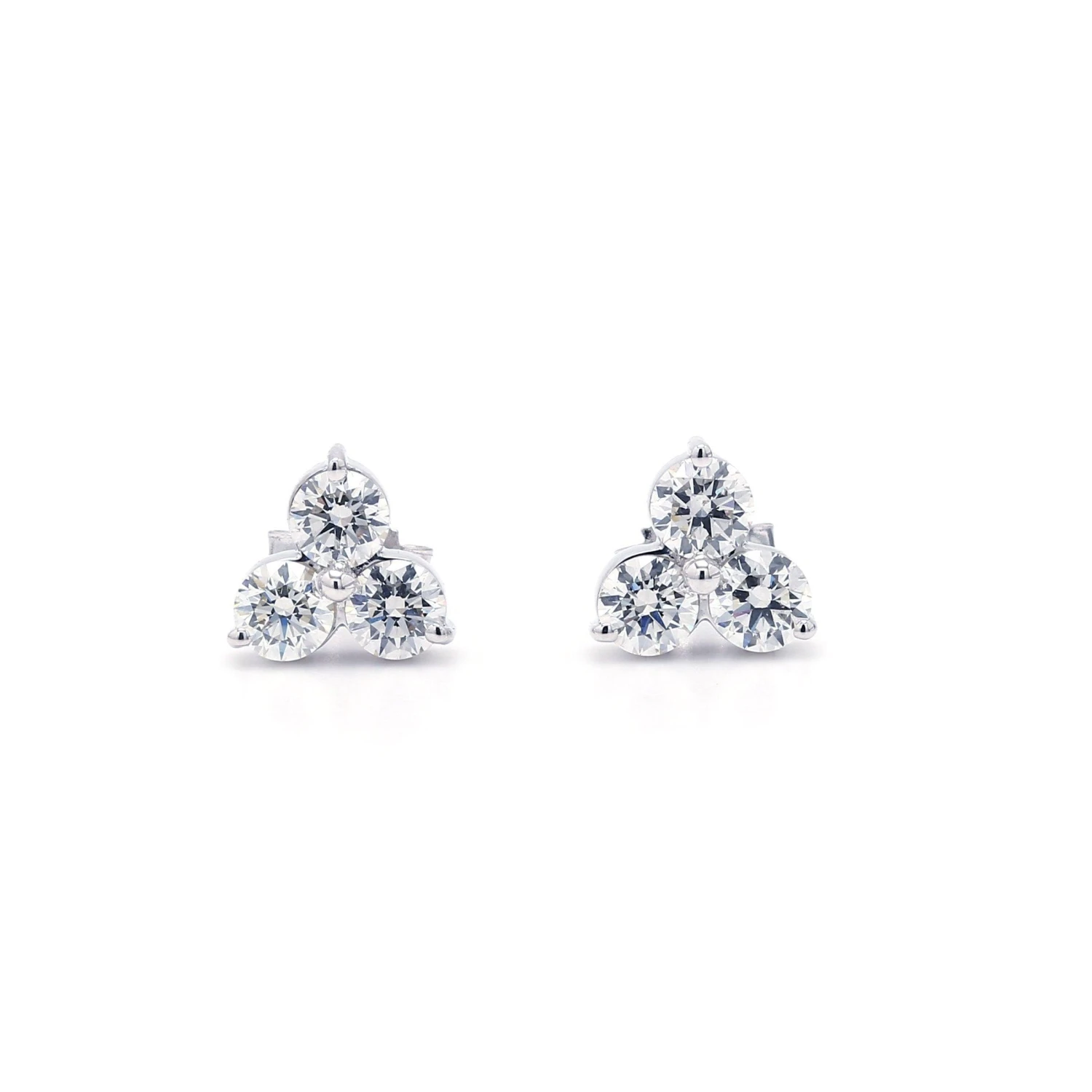 Monica Earrings 1.00Ctw(Diamond Earrings 455156) 3 Monica Earrings 1.00Ctw(Diamond Earrings 455156)