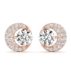 Moon Earrings 5/8Ctw(Sun Moon Diamond Stud Earrings) 14 Moon Earrings 5/8Ctw(Sun Moon Diamond Stud Earrings) -NEWWORLD DIAMONDS moon earrings 58ctw for earrings gemstone jewelry 6