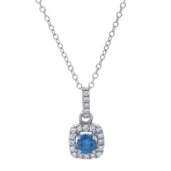 Nadia Pendant - 1/2 Ct. T.W.(Blue Diamond Pendant 456247)