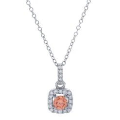 Nadia Pendant - 1/2 Ct. T.W.(Orange Diamond Pendant 456248)