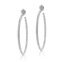 Naomi Earrings 1.00Ctw(White Diamonds Earrings 454265) -NEWWORLD DIAMONDS naomi earrings 1 00ctw for earrings gemstone jewelry 5