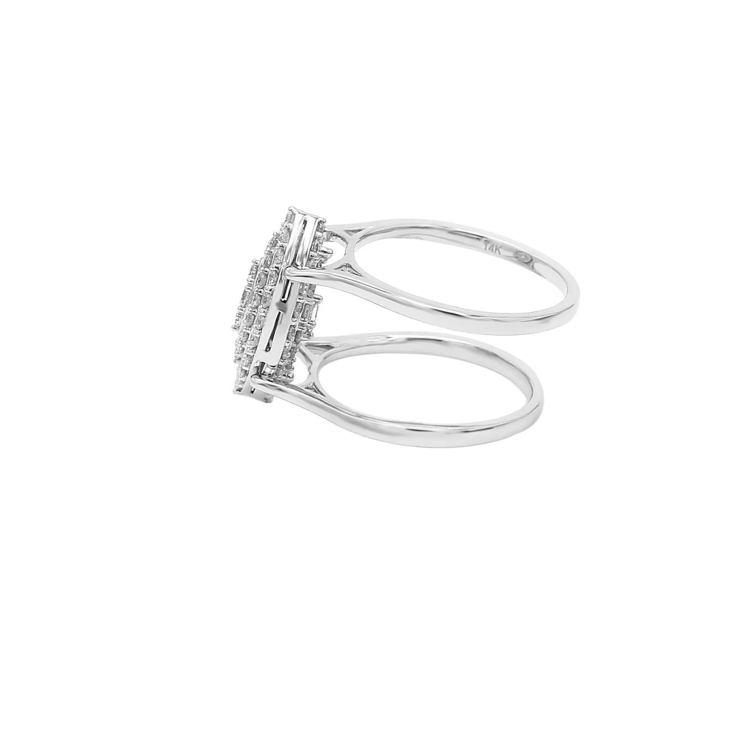 Natalia Ring - 1.00Ctw(White Diamond Ring 456823) 7 Natalia Ring - 1.00Ctw(White Diamond Ring 456823) - Image 5
