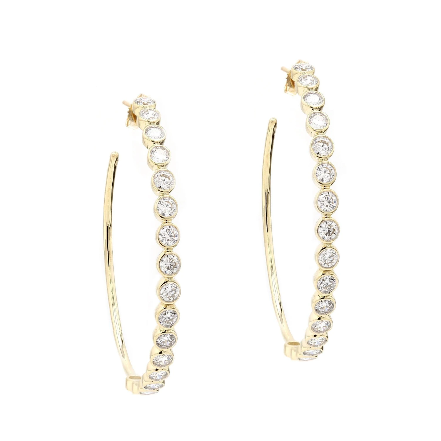 Natalie Earrings 4.00Ctw(Diamond Earrings 455162) 3 Natalie Earrings 4.00Ctw(Diamond Earrings 455162)