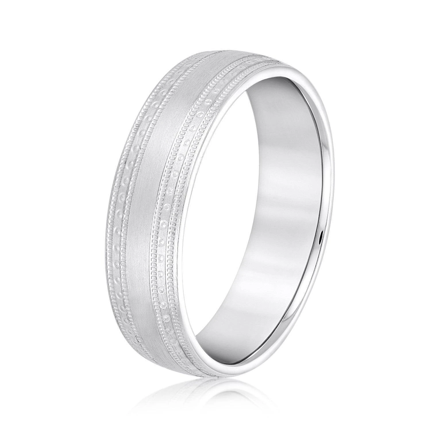 Oscar Band(Oscar Wedding Band 2729) 6 Oscar Band(Oscar Wedding Band 2729) - Image 4