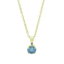 Patty Pendant 1/2 Ctw. Blue(Blue Diamond Pendant 262843) -NEWWORLD DIAMONDS patty pendant 12 ctw blue for pendant gemstone jewelry 5