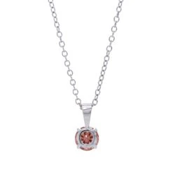 Patty Pendant 1/2 Ctw. Pink(Pink Diamond Pendant 262842) -NEWWORLD DIAMONDS patty pendant 12 ctw pink for pendant gemstone jewelry 4