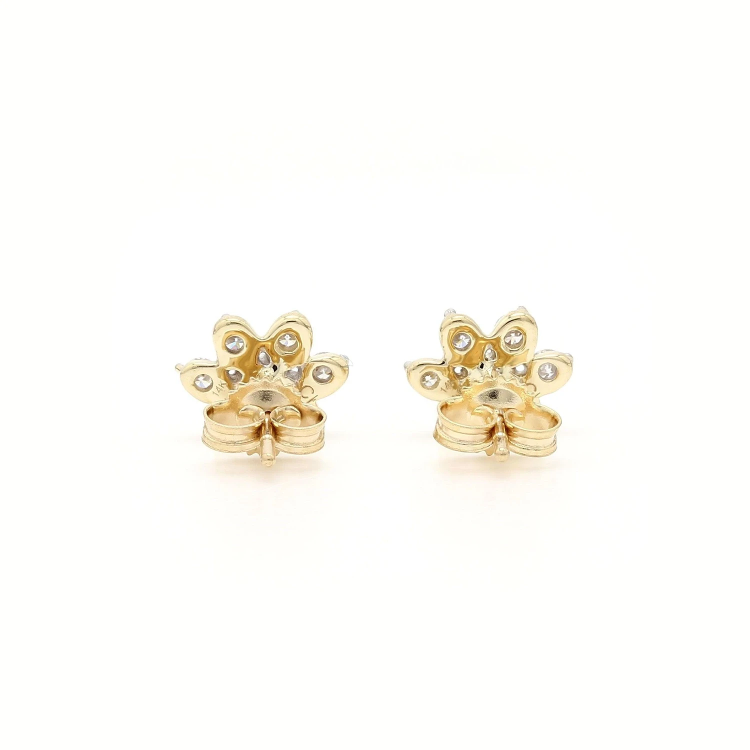 Paw Earrings 1/4Ctw(Diamond Earrings 455164) 5 Paw Earrings 1/4Ctw(Diamond Earrings 455164) - Image 3
