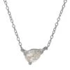 Pear Necklace 3/4Ctw(Diamond Pearshaped Solitaire Pendant 453809) -NEWWORLD DIAMONDS pear necklace 34ctw for necklace gemstone jewelry 1