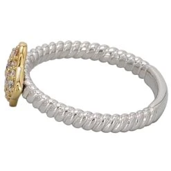 Ramona Ring - 1/4 Ct. T.W.(Silver Gold Diamond Ring 457364) -NEWWORLD DIAMONDS ramona ring 14 ct t w for ring gemstone jewelry 3