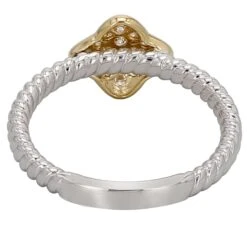 Ramona Ring - 1/4 Ct. T.W.(Silver Gold Diamond Ring 457364) -NEWWORLD DIAMONDS ramona ring 14 ct t w for ring gemstone jewelry 6