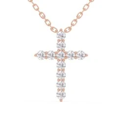 Rounded Cross Pendant 1/2Ctw(Diamond Cross Pendant 453908) 15 Rounded Cross Pendant 1/2Ctw(Diamond Cross Pendant 453908) -NEWWORLD DIAMONDS rounded cross pendant 12ctw for pendant gemstone jewelry 7