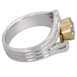 Roxann Ring - 1.00 Ct. T.W.(Silver Gold Diamond Ring 457358) 10 Roxann Ring - 1.00 Ct. T.W.(Silver Gold Diamond Ring 457358) -NEWWORLD DIAMONDS roxann ring 1 00 ct t w for ring gemstone jewelry 4