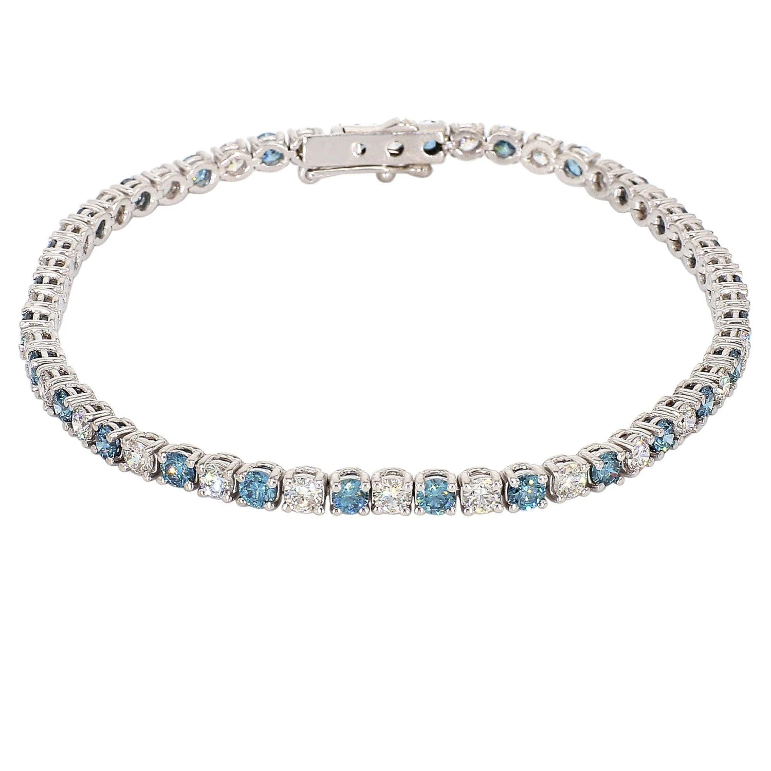 Sage Bracelet - 5.00 Ct. T.W. Blue(Blue Diamond Bracelet 263582) 3 Sage Bracelet - 5.00 Ct. T.W. Blue(Blue Diamond Bracelet 263582)
