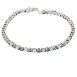 Sage Bracelet - 5.00 Ct. T.W. Blue(Blue Diamond Bracelet 263582) 10 Sage Bracelet - 5.00 Ct. T.W. Blue(Blue Diamond Bracelet 263582) -NEWWORLD DIAMONDS sage bracelet 5 00 ct t w blue for bracelet gemstone jewelry 4