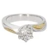 Sarah Ring - 1.00 Ct. T.W.(Silver Gold Diamond Ring 453704) -NEWWORLD DIAMONDS sarah ring 1 00 ct t w for ring gemstone jewelry 1