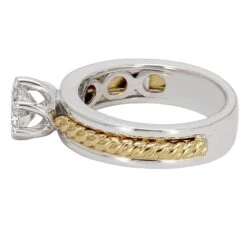 Shelby Ring - 1.00 Ct. T.W.(Silver Gold Diamond Ring 453702) -NEWWORLD DIAMONDS shelby ring 1 00 ct t w for ring gemstone jewelry 3