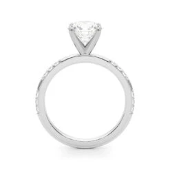 Station 3 Stone Bridal Set(Station Diamond Bridal Set For Women) -NEWWORLD DIAMONDS station 3 stone setting for settings gemstone jewelry 2 1fee9b69 4ec5 4f13 8c3f 1307577adf61