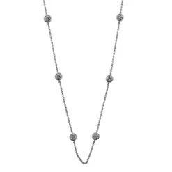 Station Necklace - 2.0Ctw.(Station Necklace 453836)