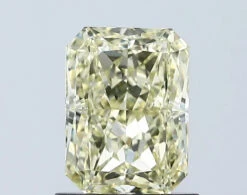 1.09Ct Fancy Yellow VS1 IGI Certified Radiant Lab Grown Diamond(Diamond 24 671433207)