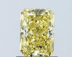 1.07Ct Vivid Yellow VS1 IGI Certified Radiant Lab Grown Diamond(Diamond 24 671438816)