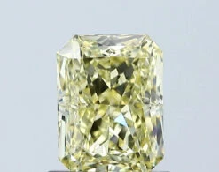 1.06Ct Vivid Yellow VS2 IGI Certified Radiant Lab Grown Diamond(Diamond 24 671433561)
