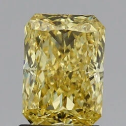 1.57Ct Vivid Yellow VS1 IGI Certified Radiant Lab Grown Diamond(Diamond 24 698550784)